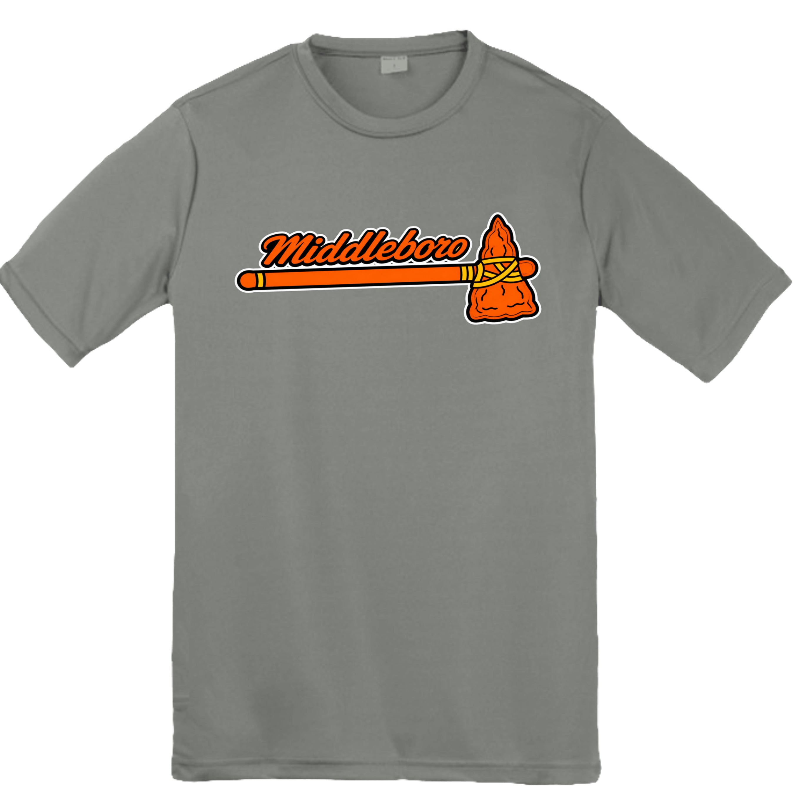 Grey Concrete Heather - YST350 - FRONT