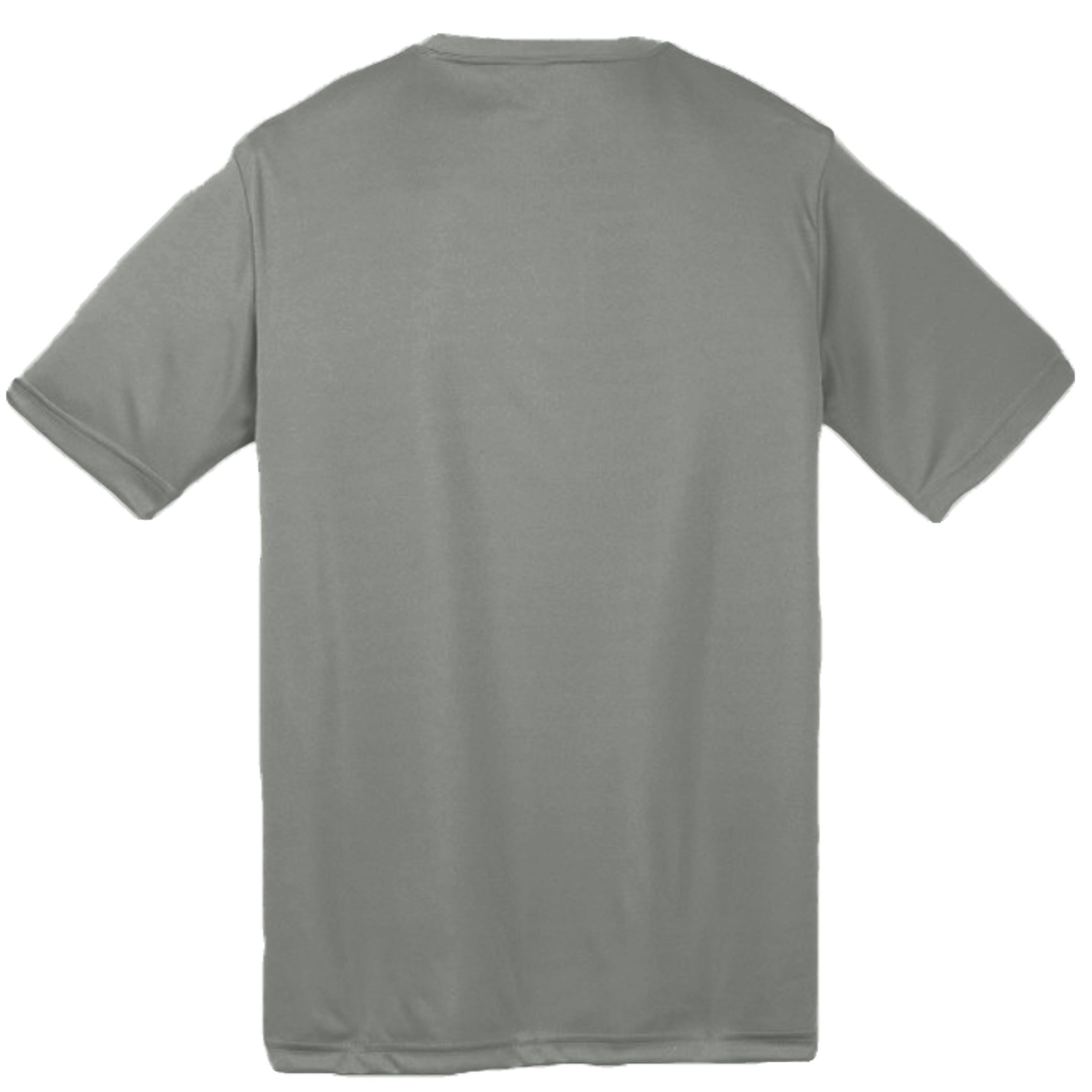 Grey Concrete Heather - YST350 - BACK
